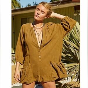 Free People Sunset Flow Romper